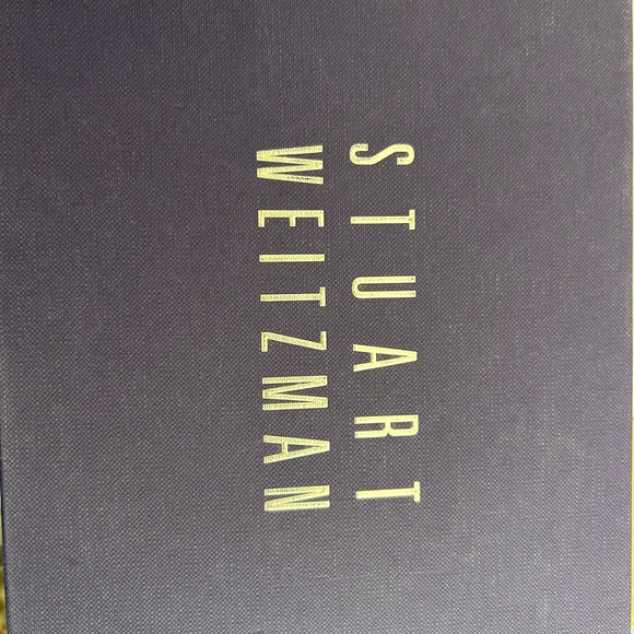 Stuart Weitzman Black Perforated Kitten Heel Pumps –‎ Made in Spain – Size 7 - Picture 6 of 6